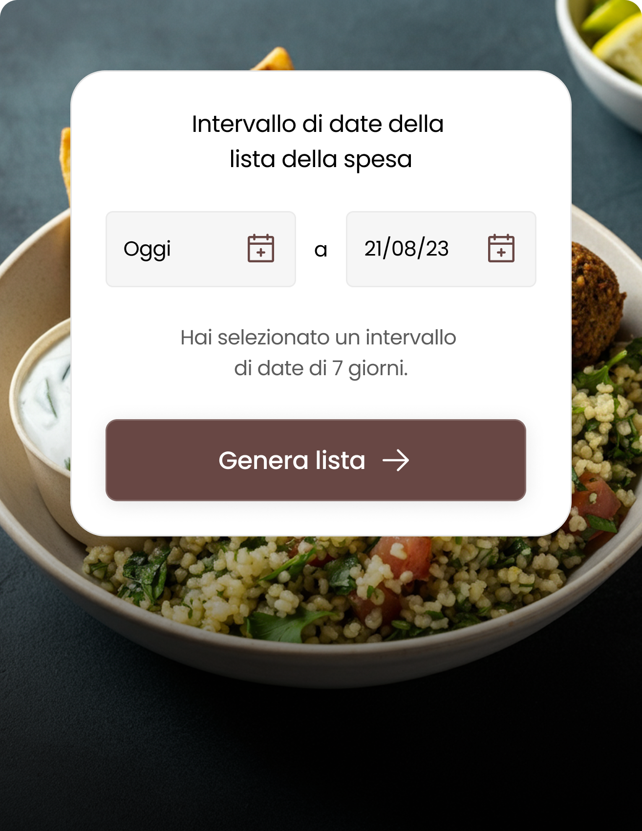 Sai sempre cosa<br />e quando mangiare